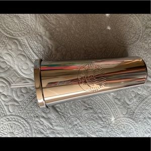 Chrome Starbucks cup